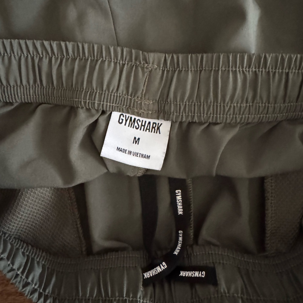 Gymshark Olive Athletic Training Shorts - Picture 2 of 2